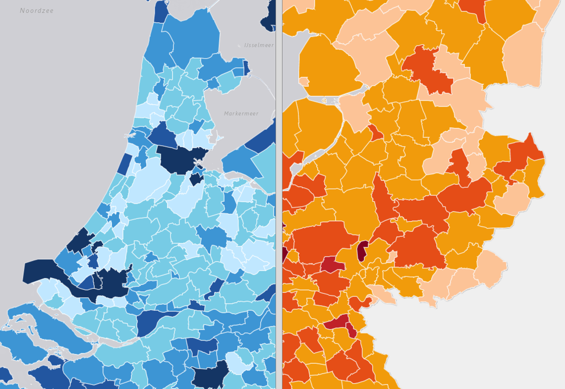 GIS binnen alle onderwerpen van aardrijkskunde